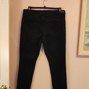 Levi's Black Skinny Jeans Premium Denim